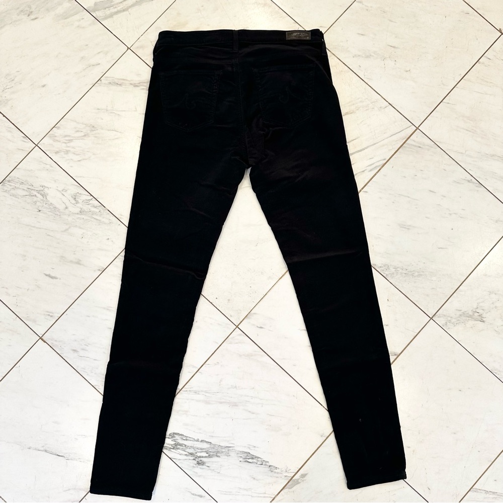 AG Jeans The Legging Super Skinny Black Velvet - Picture 6 of 8